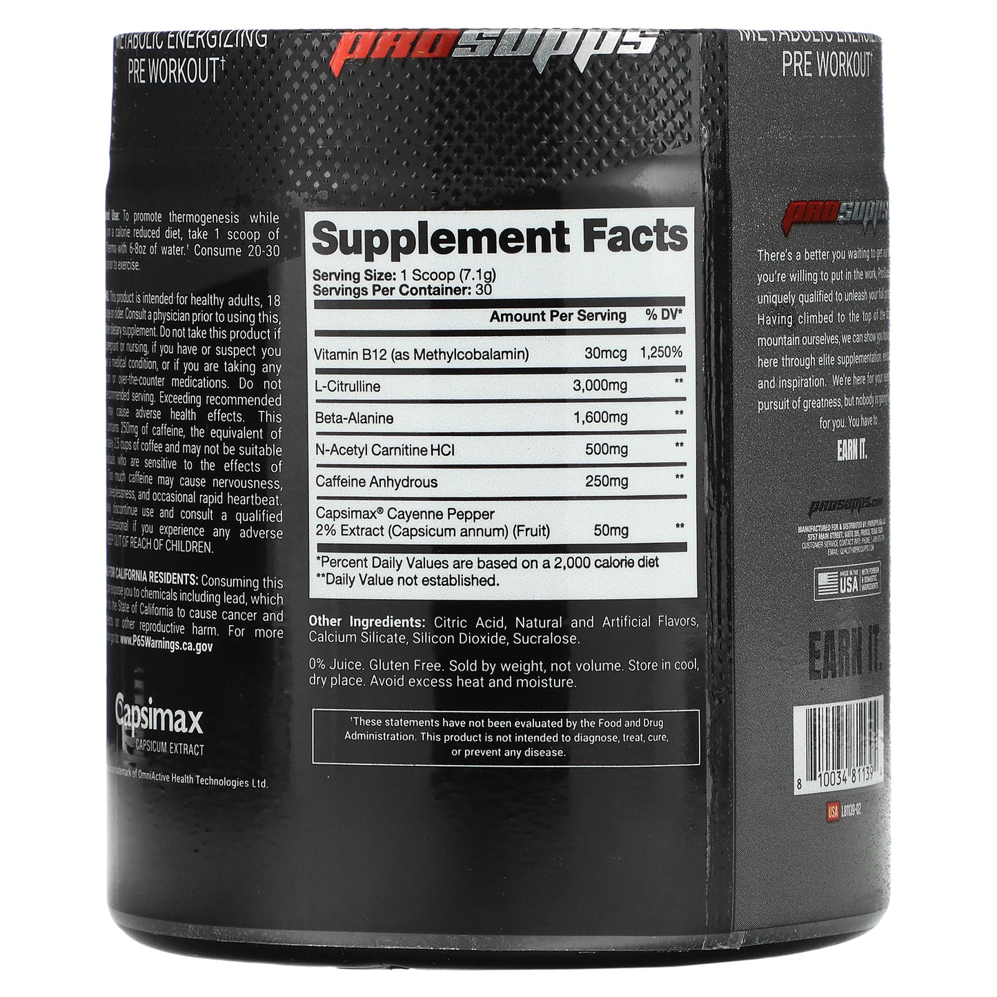 ProSupps, Hyde Thermo, Metabolic Energizing Pre Workout, Fire Melon, 7.51 oz (213 g)