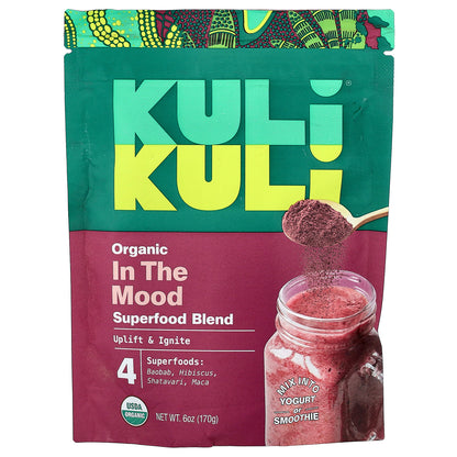 Kuli Kuli, Organic Superfood Blend, In the Mood, 6 oz (170 g)