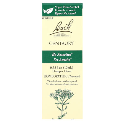 Bach, Original Flower Remedies, Centaury , 0.35 fl oz (10 ml)