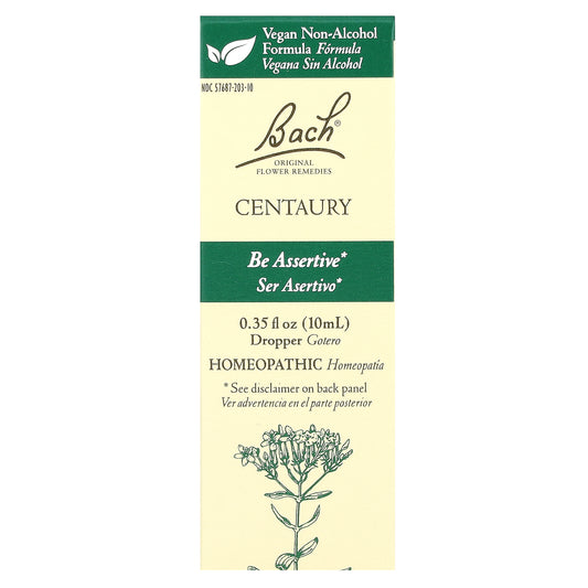 Bach, Original Flower Remedies, Centaury , 0.35 fl oz (10 ml)