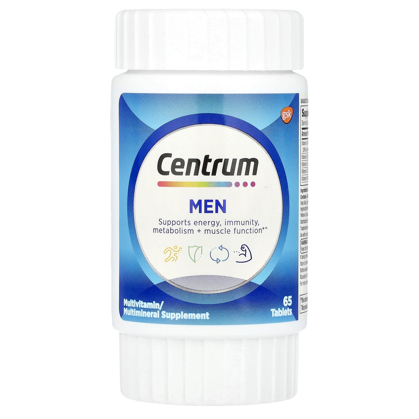 Centrum, Men Multivitamin, 65 Tablets