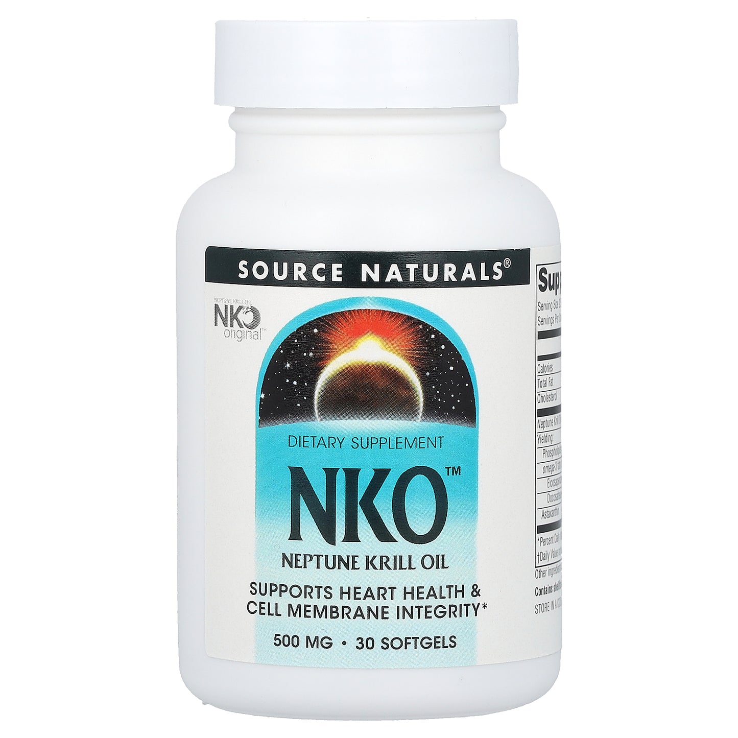 Source Naturals, NKO (Neptune Krill Oil), 500 mg, 30 Softgels