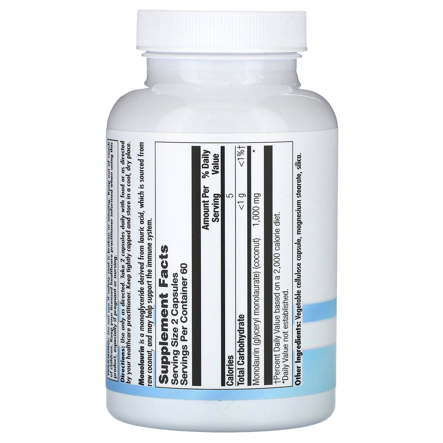 Nutra BioGenesis, Monolaurin, 120 Capsules