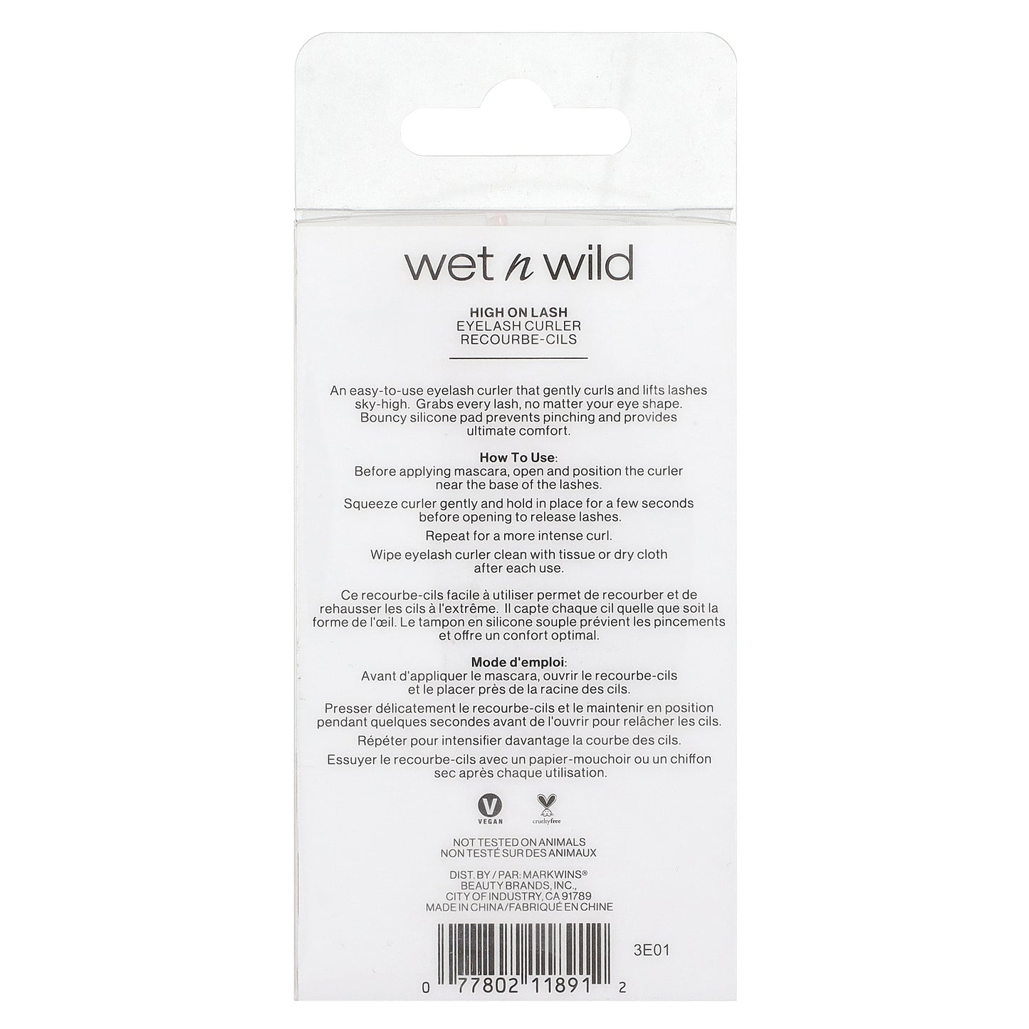 wet n wild, High On Lash Eyelash Curler, 1 Count