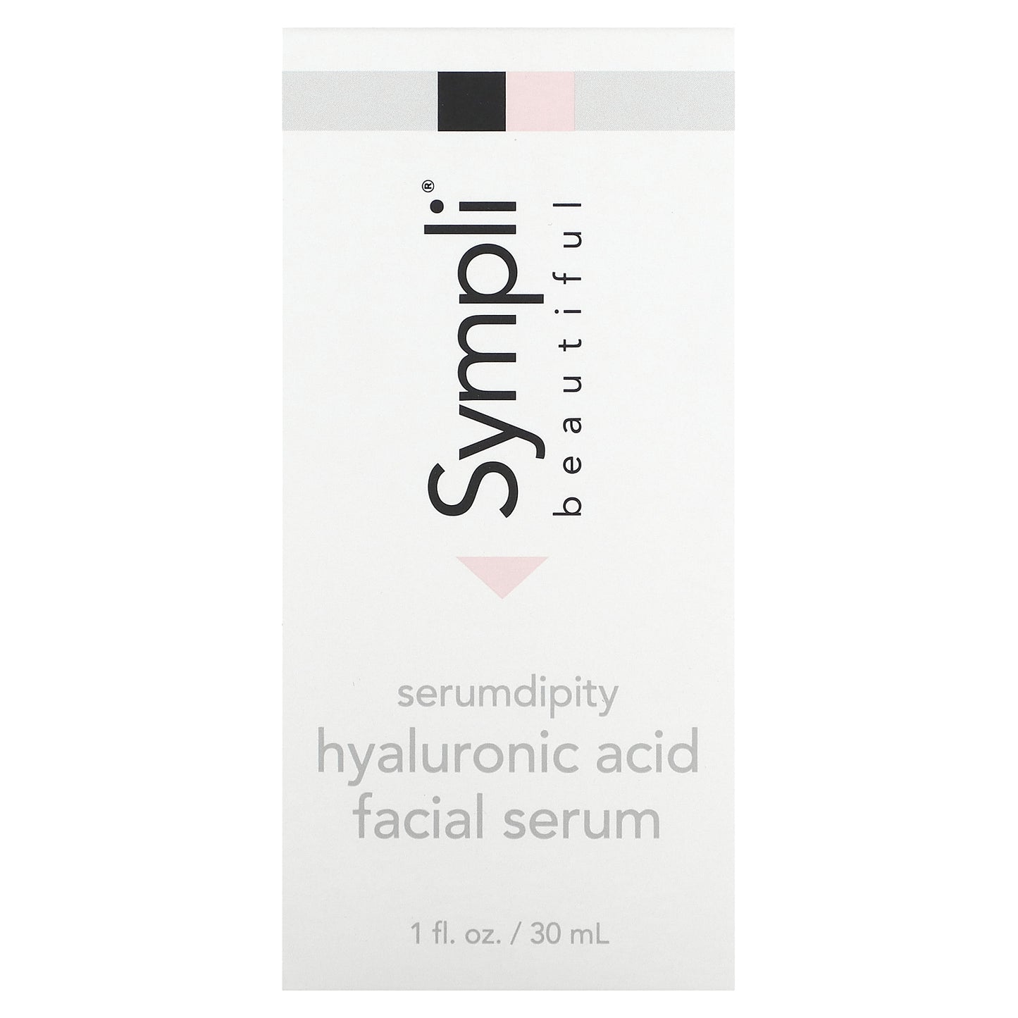 Sympli Beautiful, Serumdipity, Hyaluronic Acid Facial Serum, 1 fl oz (30 ml)