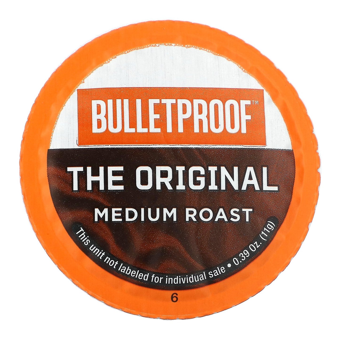 BulletProof, Coffee Pods, Medium Roast, 10 Pods, 0.39 oz (11 g) Each