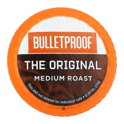 BulletProof, Coffee Pods, Medium Roast, 10 Pods, 0.39 oz (11 g) Each