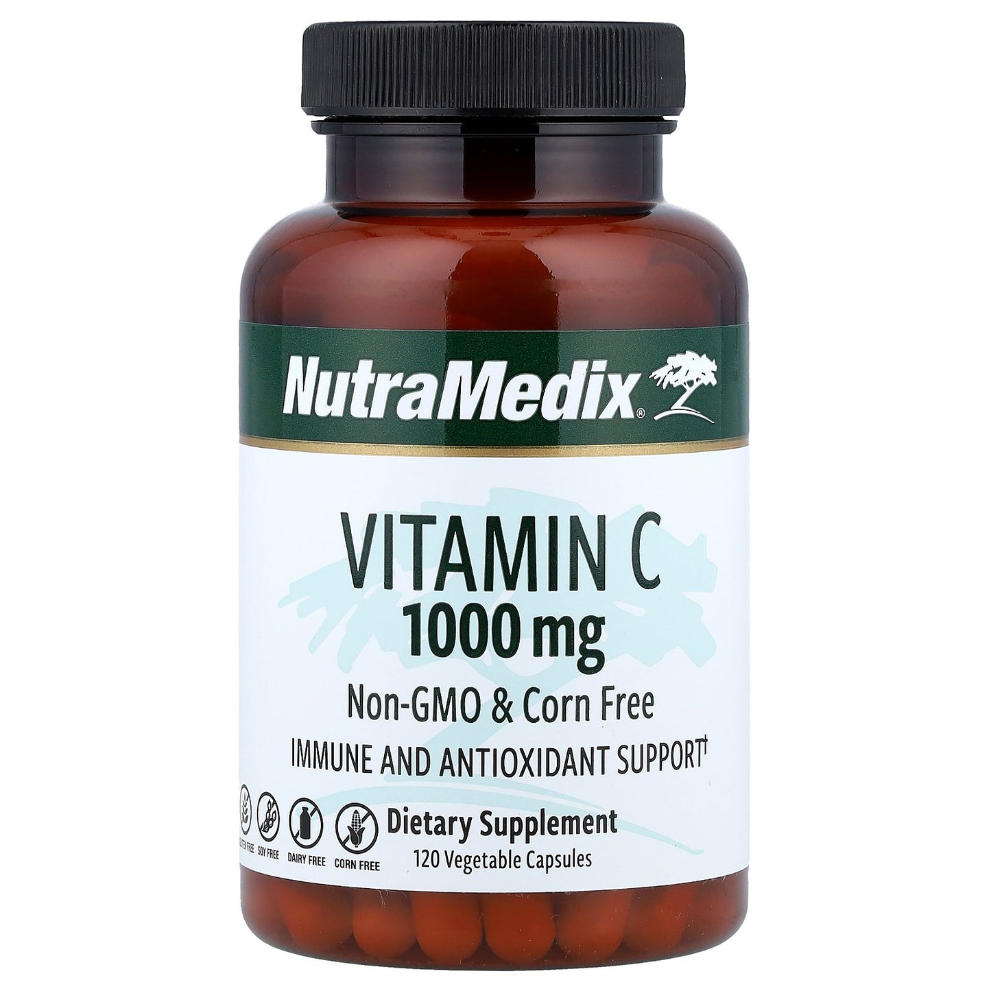 NutraMedix, Vitamin C, 1,000 mg, 120 Vegetable Capsules