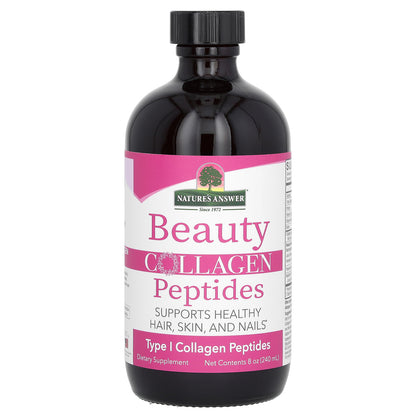 Nature's Answer, Beauty Collagen Peptides, Berry, 8 oz (240 ml)