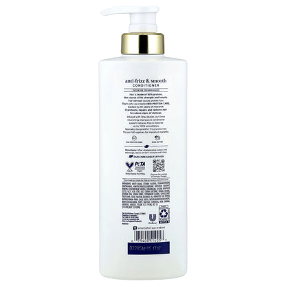 Dove, Anti-Frizz & Smooth, Conditioner, 18 fl oz (532 ml)