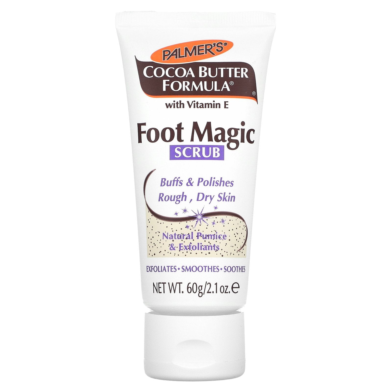 Palmer's, Coconut Butter Formula® with Vitamin E, Foot Magic Scrub, 2.1 oz (60 g)