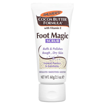 Palmer's, Coconut Butter Formula® with Vitamin E, Foot Magic Scrub, 2.1 oz (60 g)