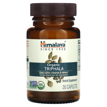 Himalaya, Organic Triphala, 30 Caplets