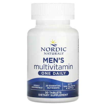 Nordic Naturals, Men's Multivitamin, One Daily, 30 Tablets