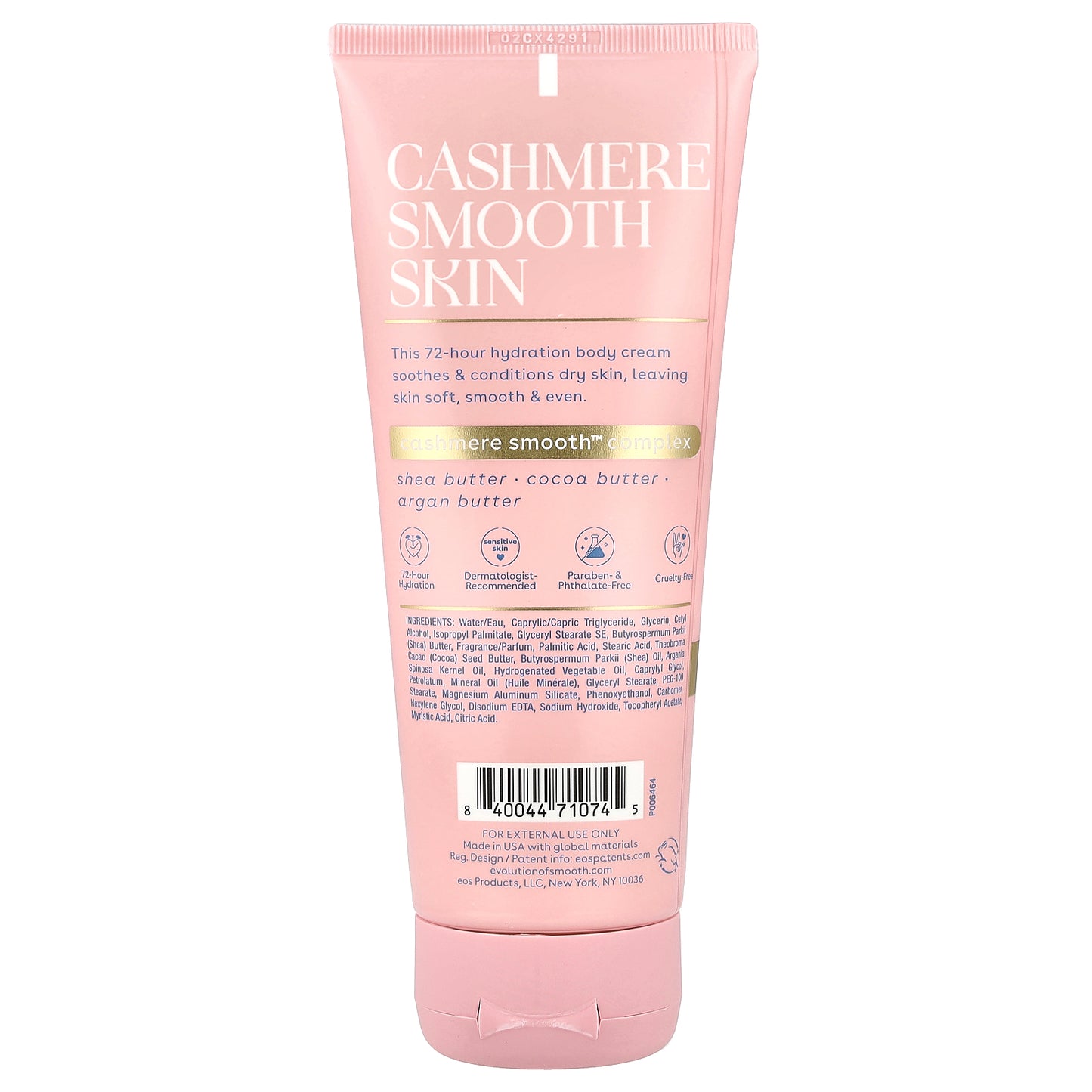 EOS, Cashmere Post-Shave Smooth Body Cream, 7 fl oz (207 ml)