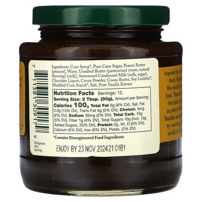 Stonewall Kitchen, Chocolate Peanut Butter Sauce, 12.25 oz (347 g)