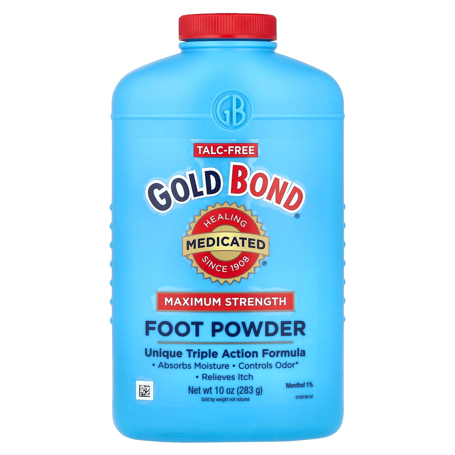 Gold Bond, Medicated, Foot Powder, Maximum Strength, 10 oz (283 g)