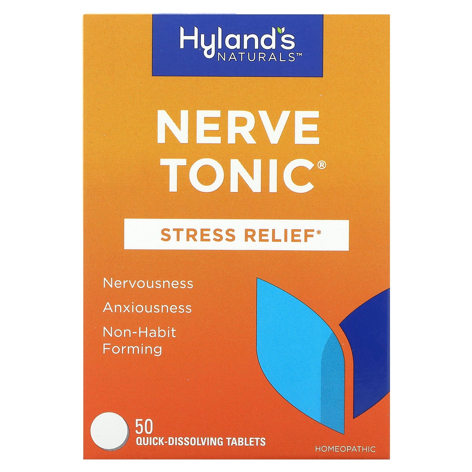 Hyland's Naturals, Nerve Tonic, 50 Quick-Dissolving Tablets