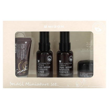 Mizon, Snail Miniature Set, 4 Piece Set