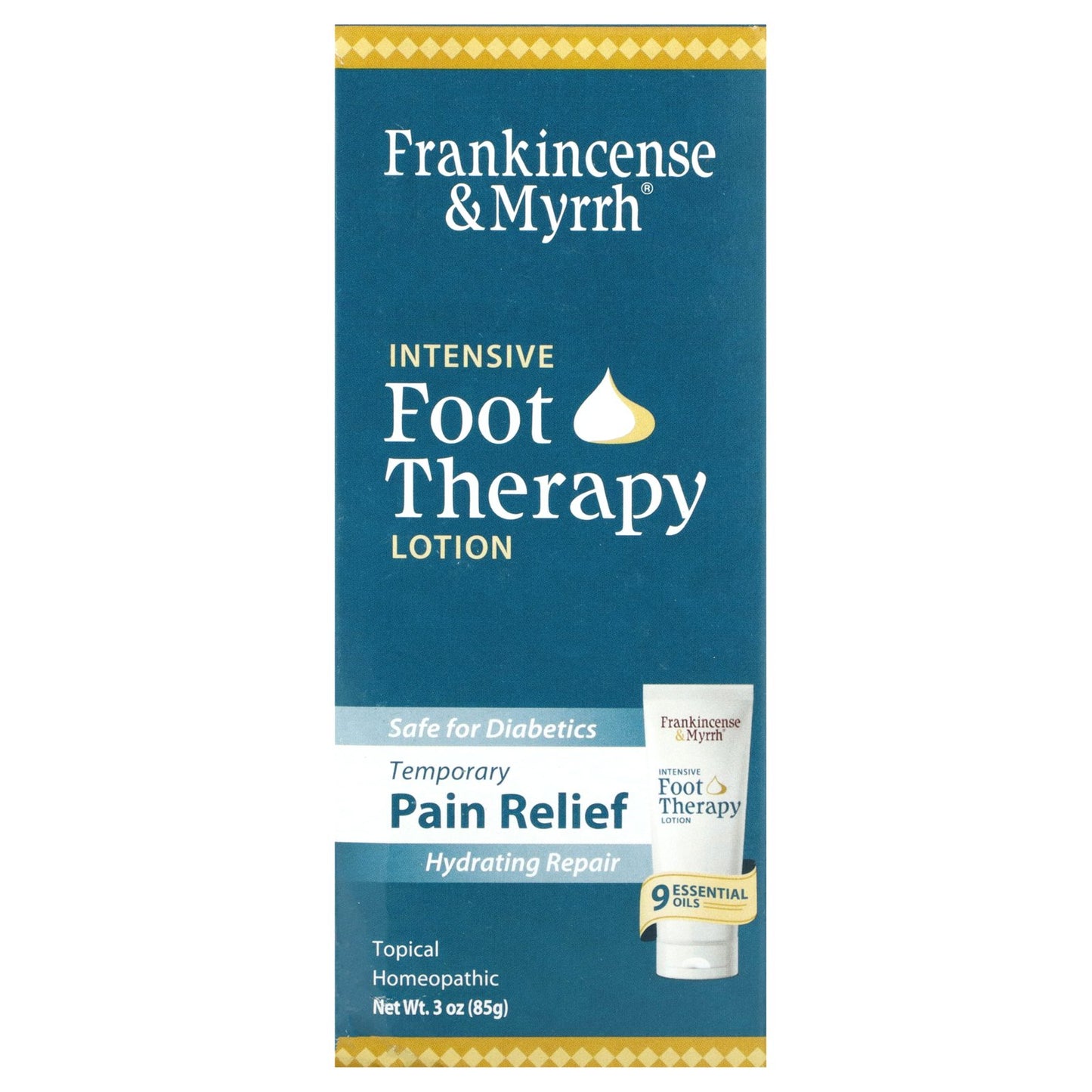 Frankincense & Myrrh, Intense Foot Therapy Lotion, 3 oz (85 g)