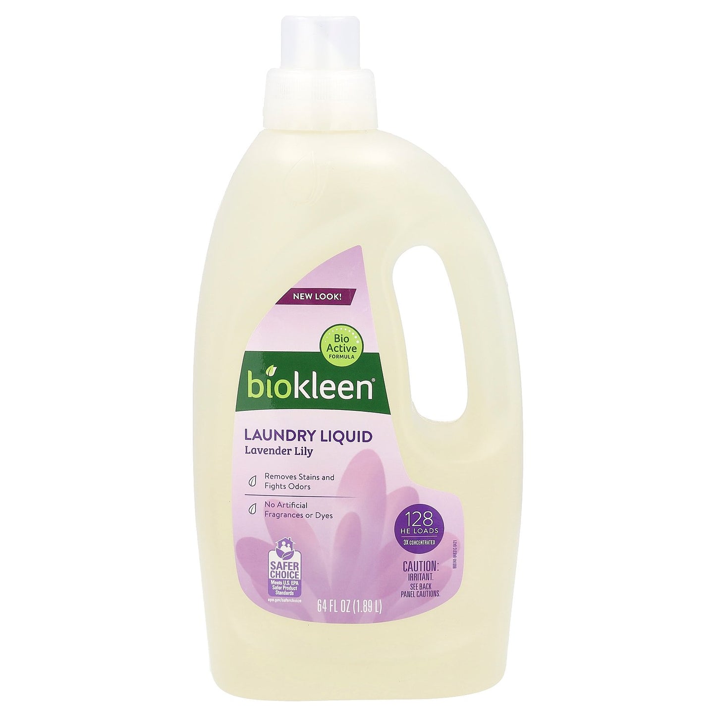Biokleen, Laundry Liquid, Lavender Lily , 64 fl oz (1.89 L)