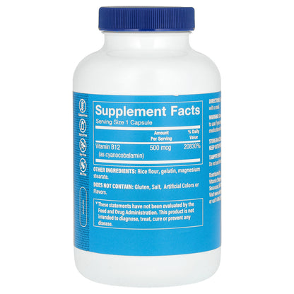 The Vitamin Shoppe, Vitamin B12, 500 mcg, 300 Capsules