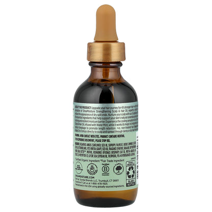 SheaMoisture, Strengthening Scalp & Hair Oil, 2 fl oz (59 ml)