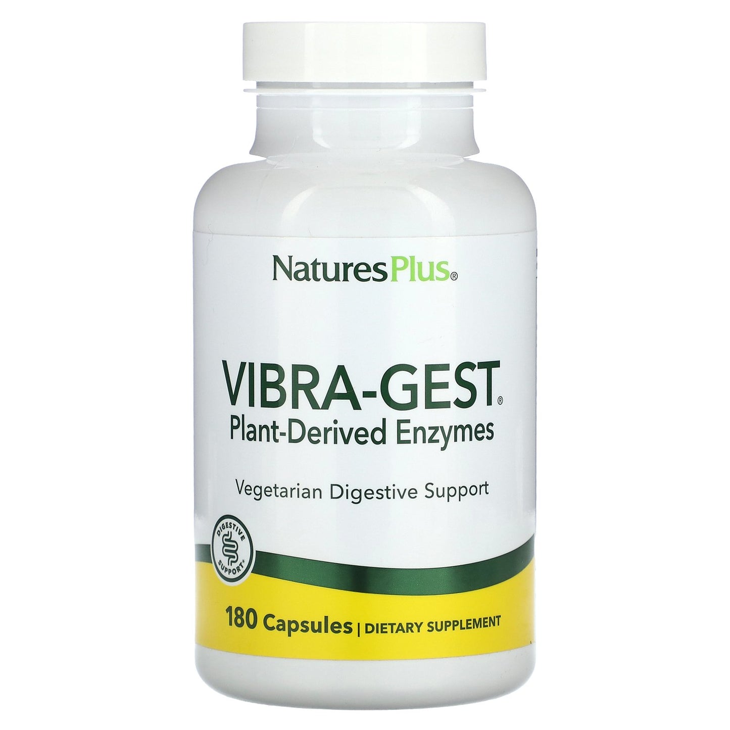 NaturesPlus, Vibra-Gest, 180 Capsules