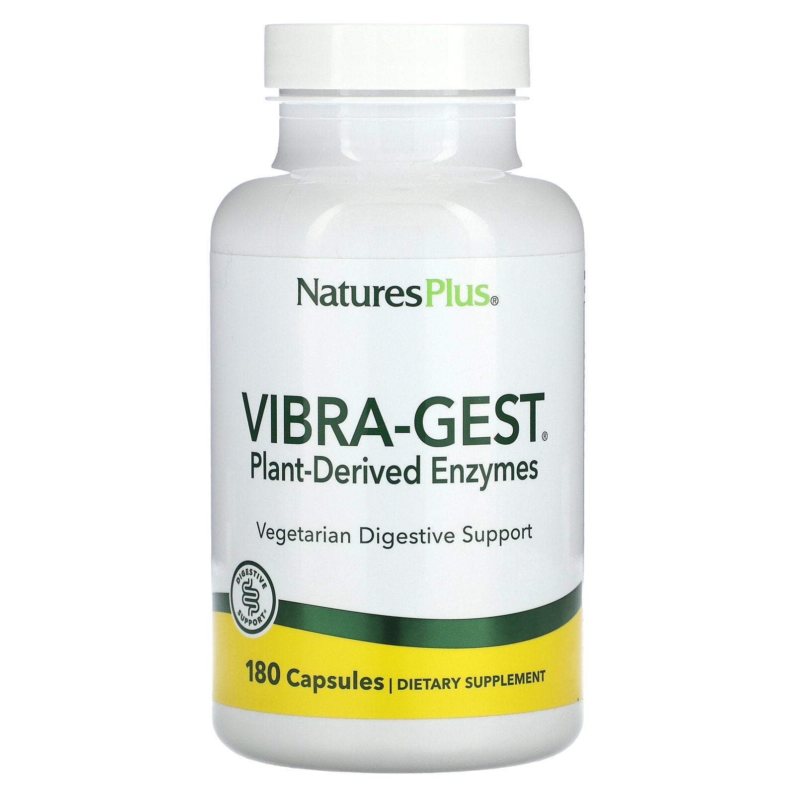 NaturesPlus, Vibra-Gest, 180 Capsules