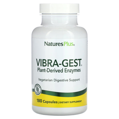 NaturesPlus, Vibra-Gest, 180 Capsules