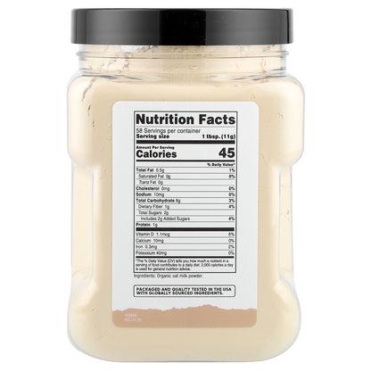 Nutricost, Pantry, Organic Oat Milk Powder, 22.7 oz (635 g)