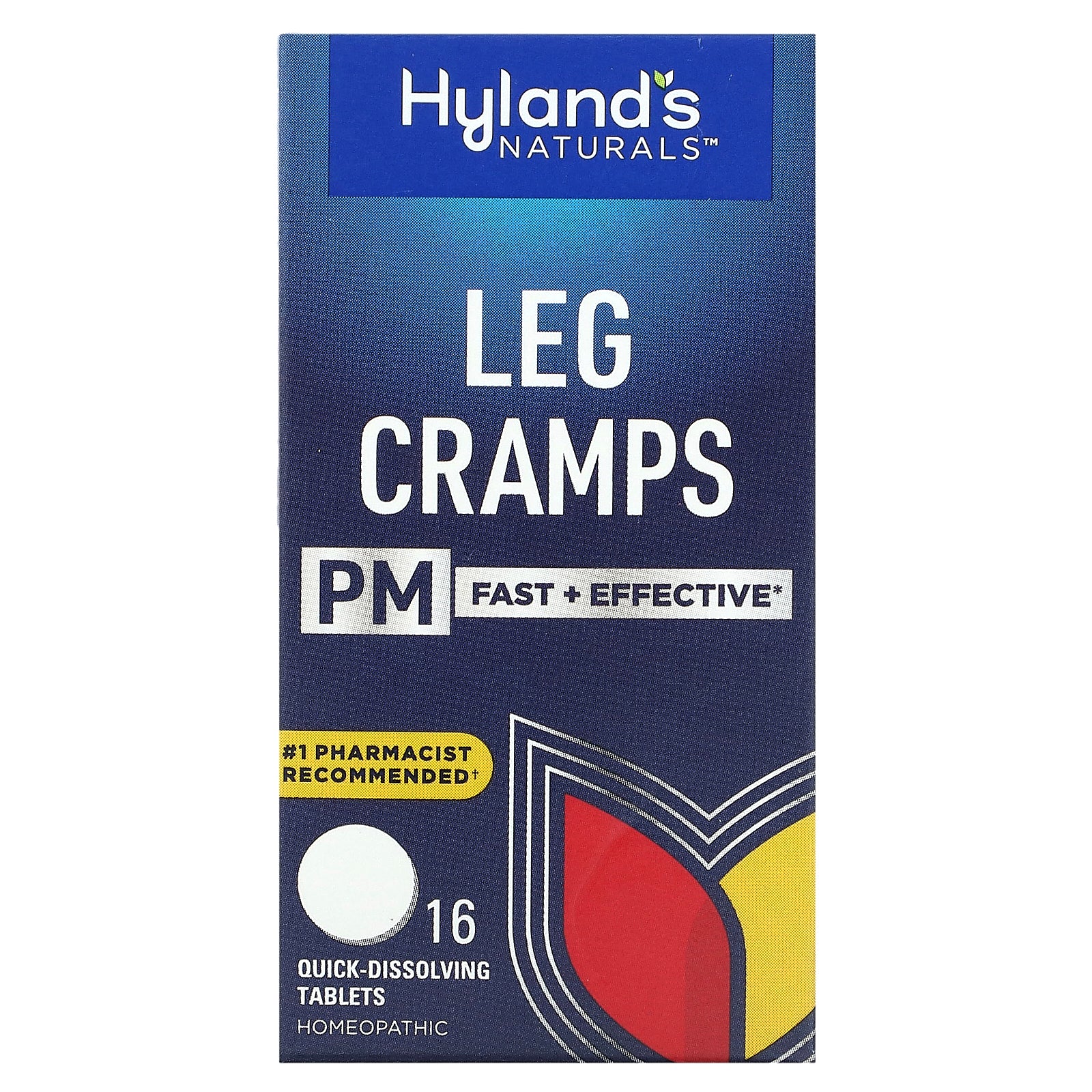 Hyland's Naturals, Leg Cramps PM, 16 Quick-Dissolving Tablets