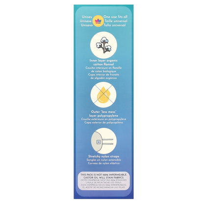 Queen of the Thrones, Castor Oil Pack, Liver, 1 Count