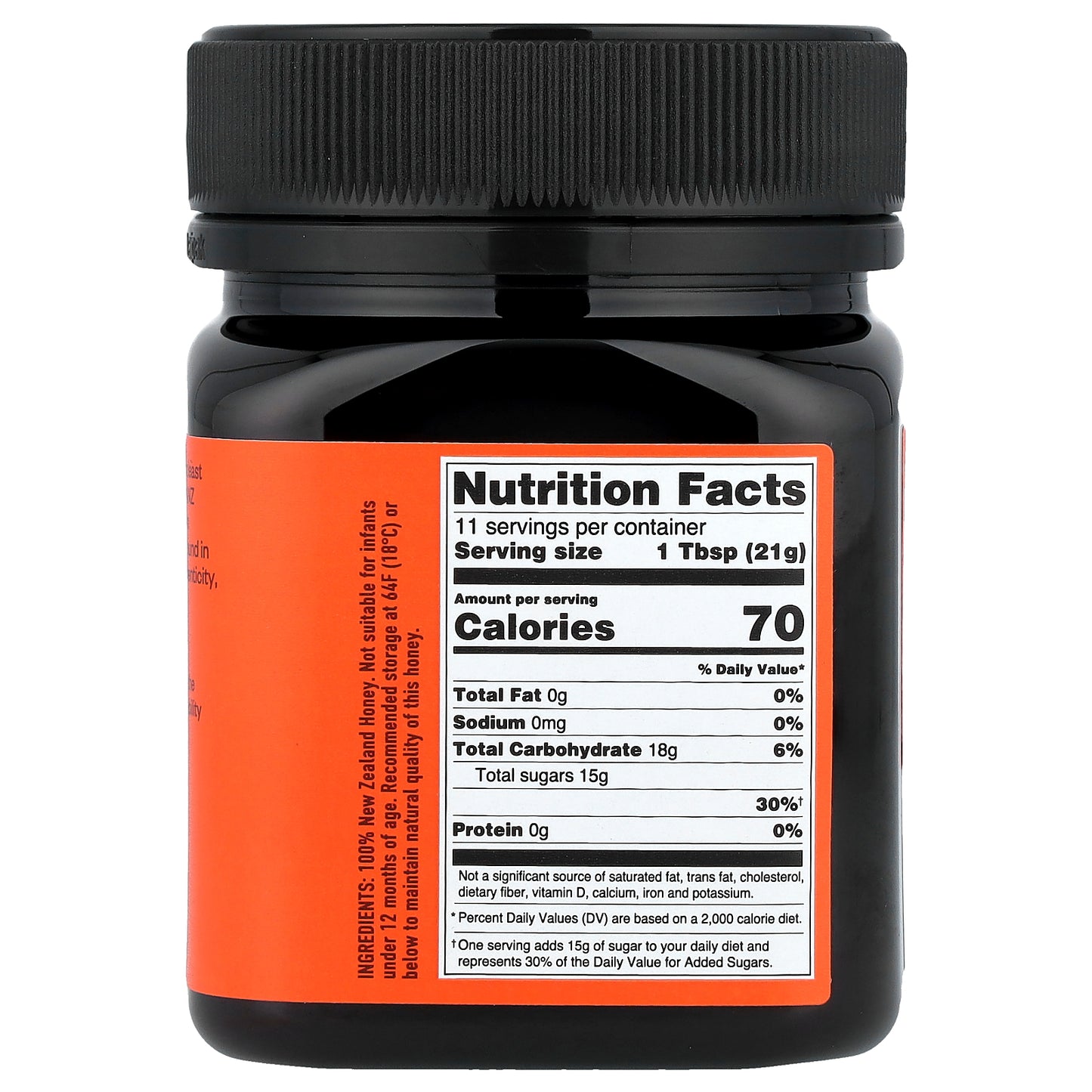 Egmont Honey, Manuka Honey, Raw & Unpasteurized, UMF™ 18+,  MGO 700+, 8.8 oz (250 g)