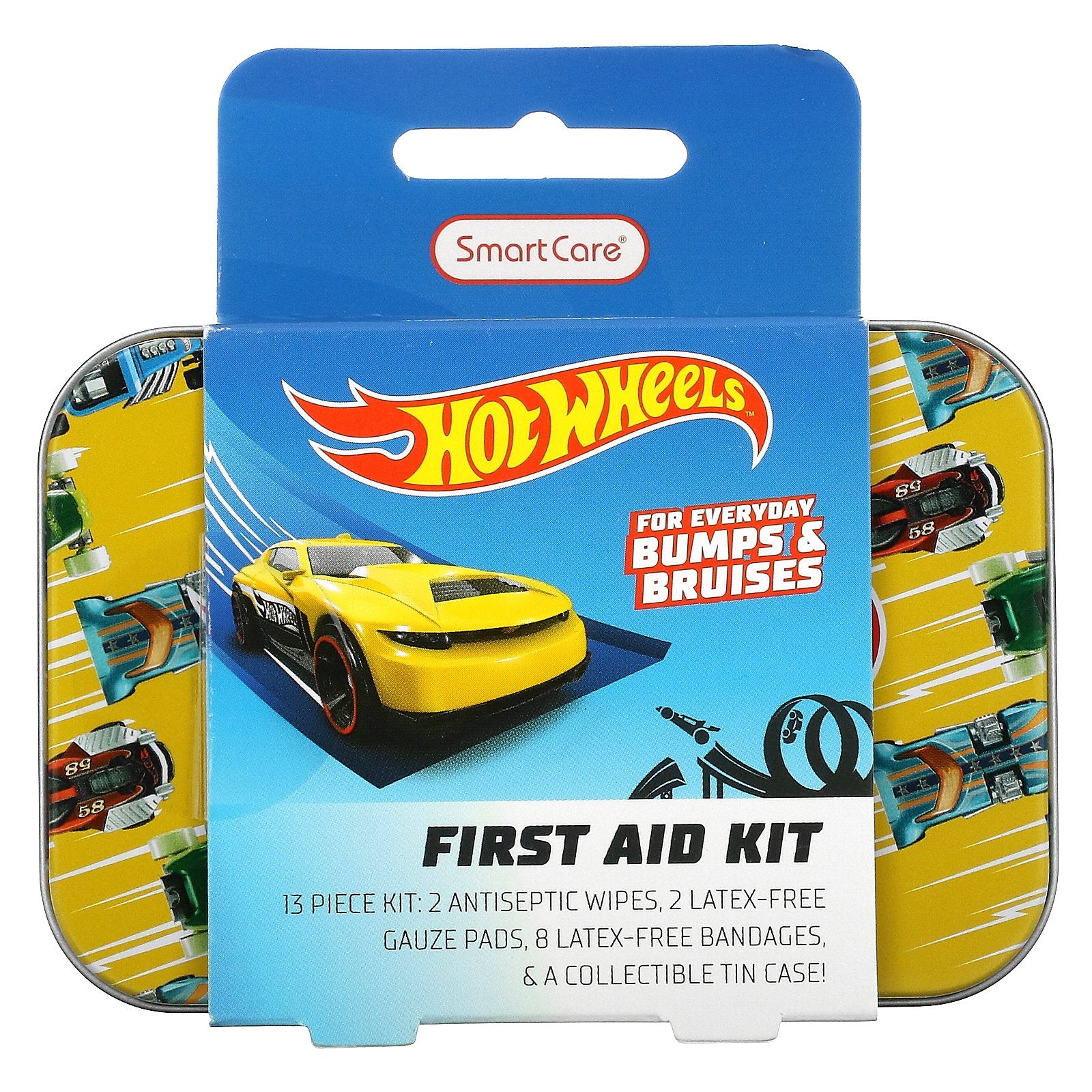 Smart Care, First Aid Kit, Hot Wheels, 13 Piece Kit