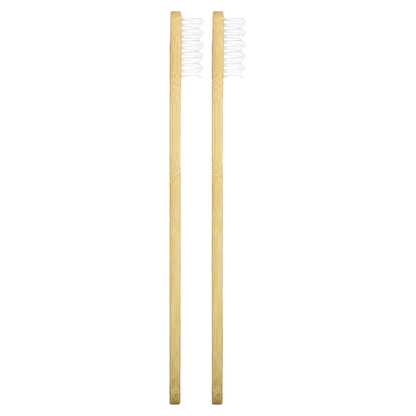 Plus Ultra, Bamboo Toothbrush, Adult, Soft, 2 Pack