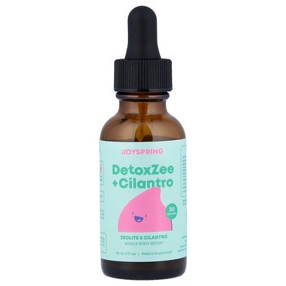 JoySpring, DetoxZee + Cilantro, 1 fl oz (30 ml)