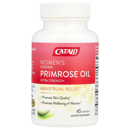 CATALO, Women's Evening Primrose Oil, Extra Strength, 45 Softgels