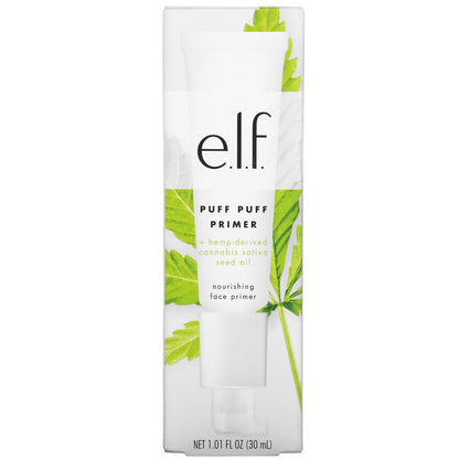 E.L.F., Puff Puff Primer, Nourishing Face Primer, 1.01 fl oz (30 ml)