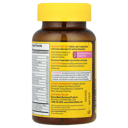 Nature Made, Prenatal Folic Acid + DHA, 60 Softgels