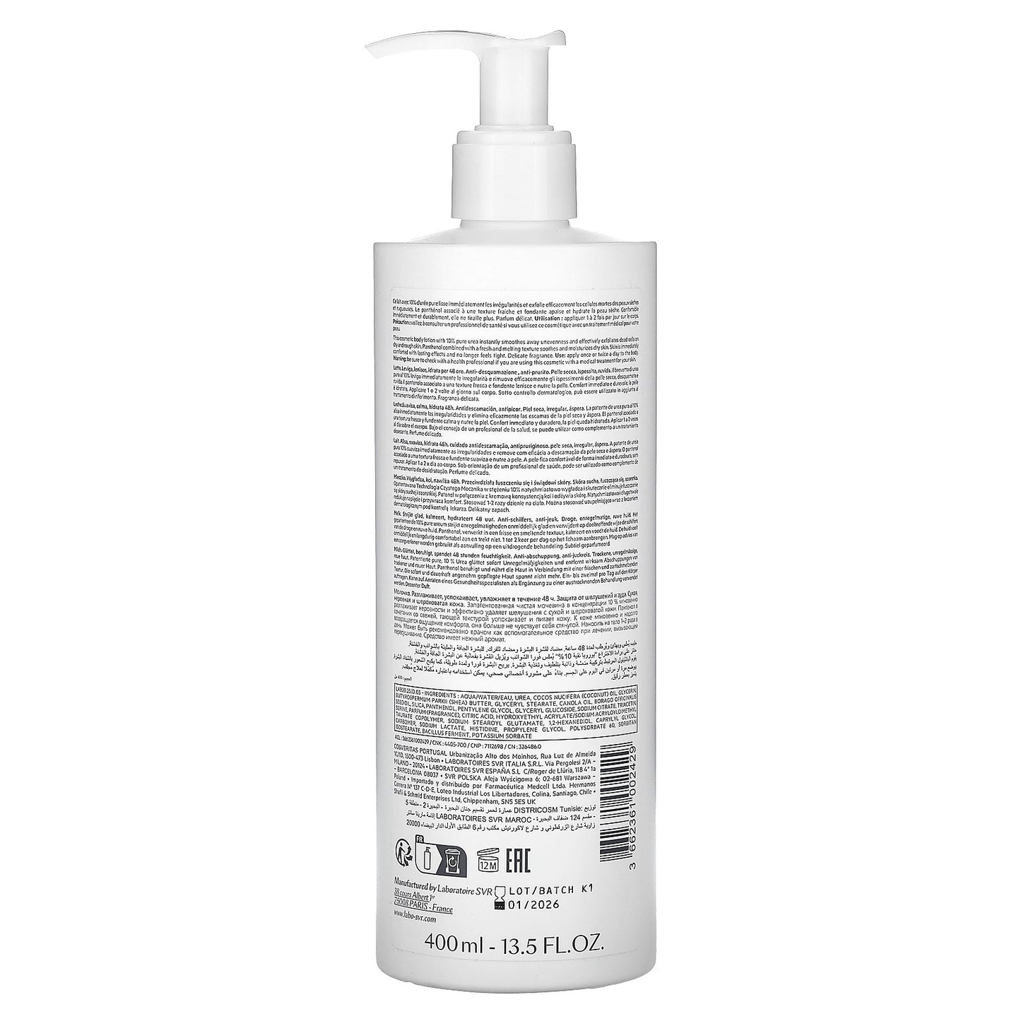 SVR, Lait Xerial 10, 13.5 fl oz (400 ml)