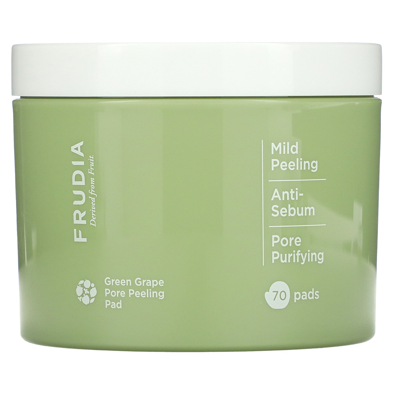 Frudia, Green Grape Pore Peeling Pad, 70 Pads, 5.7 fl oz (170 ml)