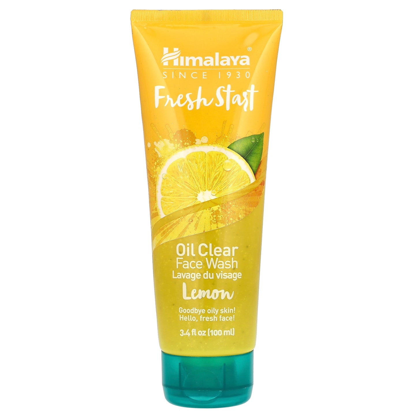 Himalaya, Fresh Start, Oil Clear Face Wash, Lemon, 3.4 fl oz (100 ml)