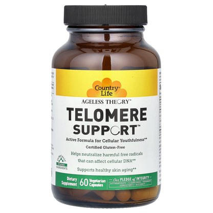 Country Life, Ageless Theory, Telomere Support , 60 Vegetarian Capsule