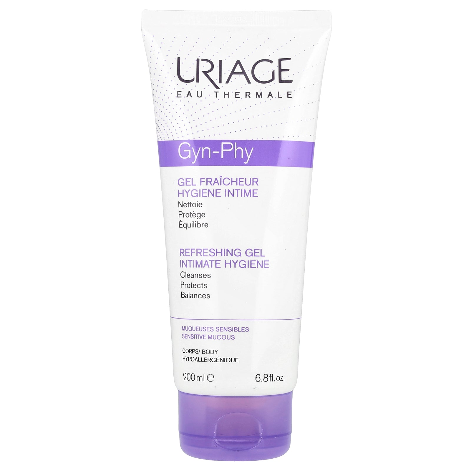 Uriage, Gyn-Phy, Refreshing Gel Intimate Hygiene, 6.8 fl oz (200 ml)