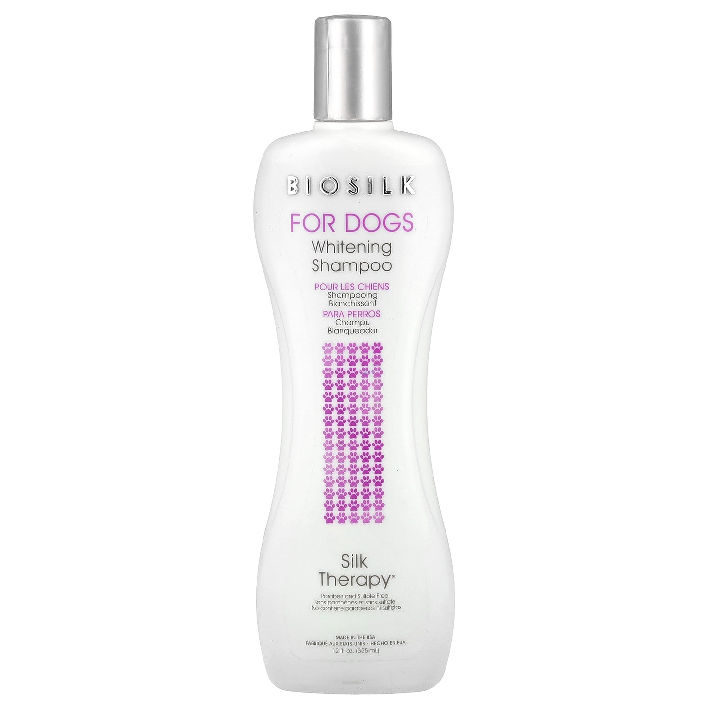 Biosilk, Silk Therapy®, Whitening Shampoo, For Dogs, 12 fl oz (355 ml)