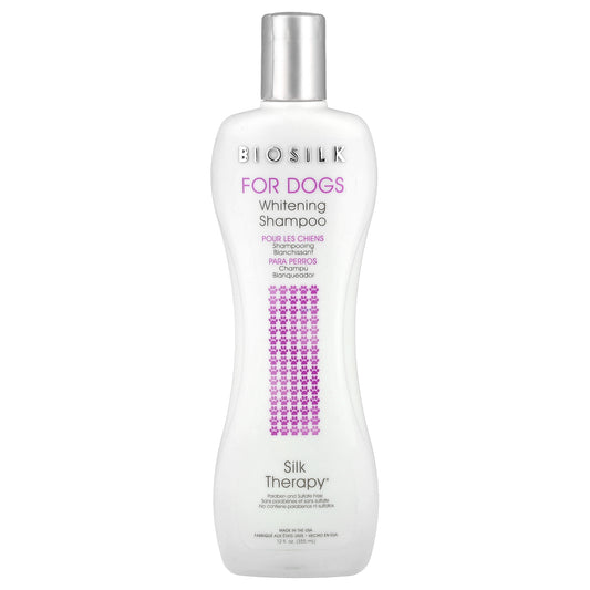 Biosilk, Silk Therapy®, Whitening Shampoo, For Dogs, 12 fl oz (355 ml)
