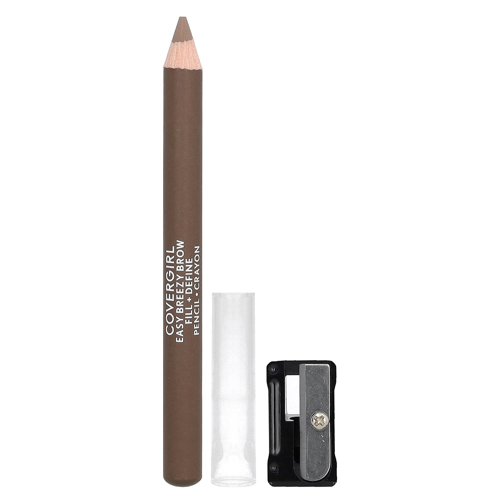 Covergirl, Easy Breezy Brow, Fill + Define Pencil, 510 Soft Brown, 0.06 oz (1.7 g)