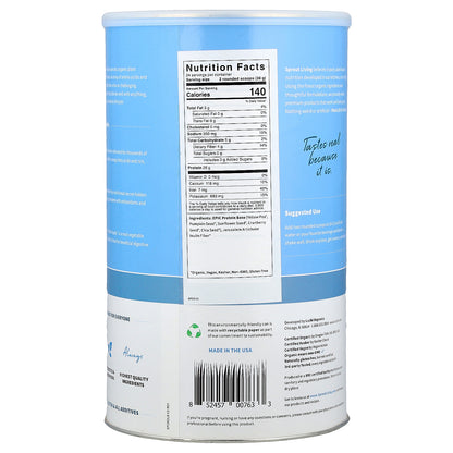 Sprout Living, Epic Protein®, Organic Plant Protein + Superfoods, Original, 2 lb (912 g)