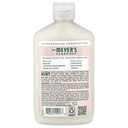 Mrs. Meyers Clean Day, Baking Soda Cream Cleanser, Apple Blossom, 16 fl oz (473 ml)